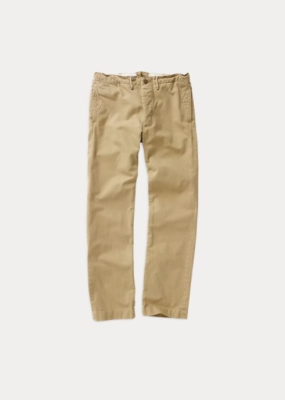 Men's Ralph Lauren Cotton Straight Leg Chinos | 187260OZF